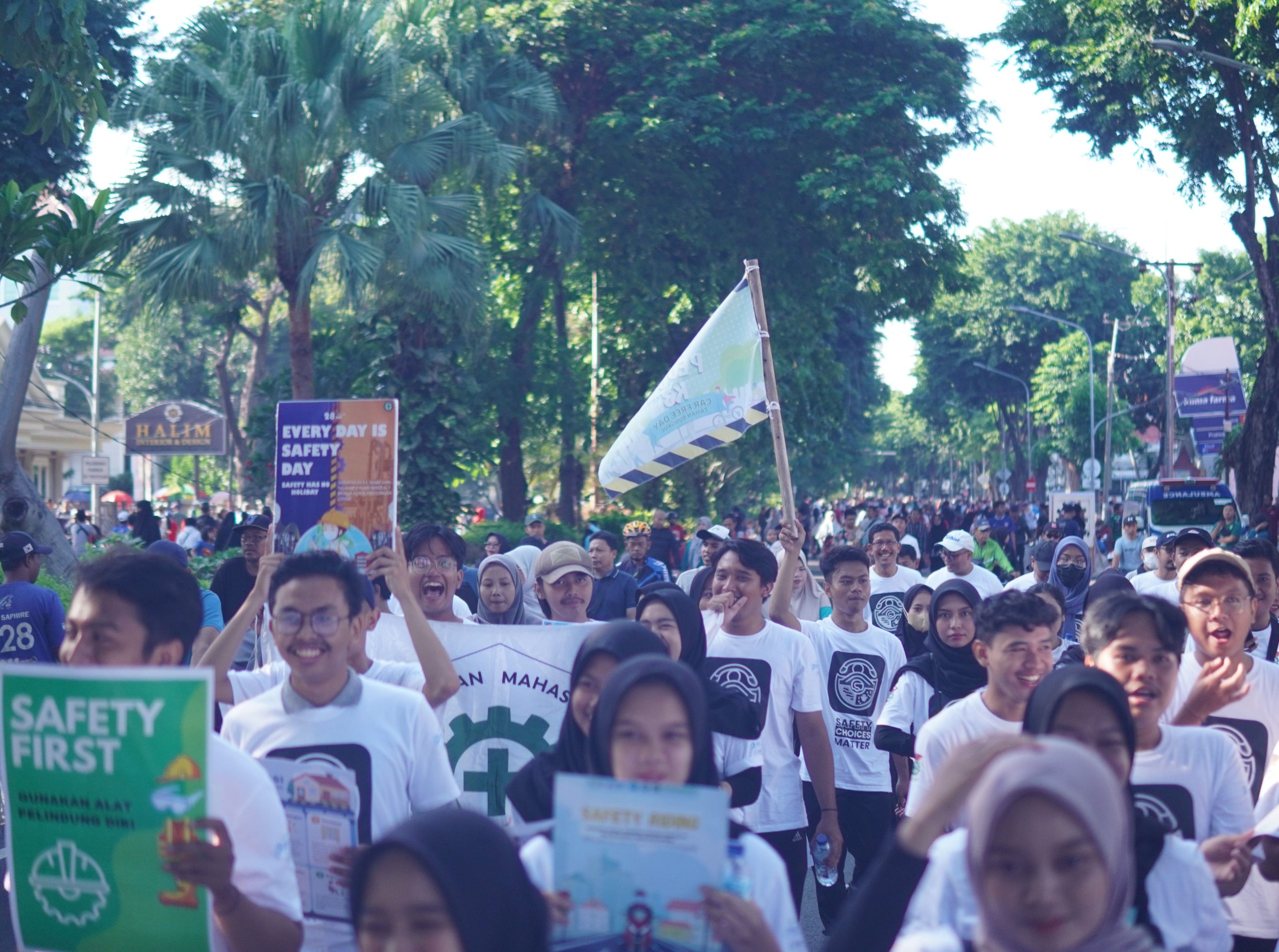 Aksi Peduli K3, DK3P Jatim Manfaatkan Car Free Day untuk Edukasi Masyarakat